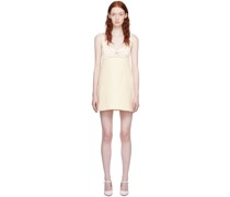 Off-White Bow Minidress