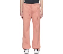 Pink Pinched Lounge Pants