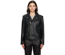 Black Dallas Leather Jacket
