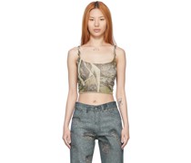 Khaki Let The Sea Resound And All That Is In It: Part 2 (Hippocampus) Tank Top