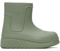 Green AdiFOM Superstar Boots