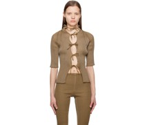 Tan Emma Cardigan