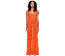 SSENSE Exclusive Orange Long Dress
