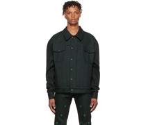 SSENSE Exclusive Black Denim Jacket