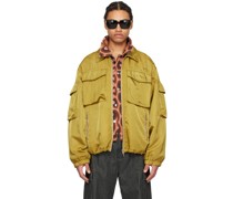 Khaki Garment-Dyed Jacket