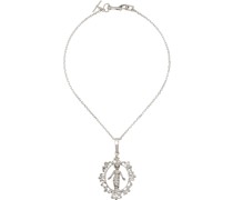 Silver Careterre Charm Chain Necklace