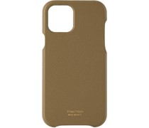 Brown Textured iPhone 12/12 Pro Phone Case