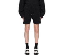 Black Drawstring Shorts