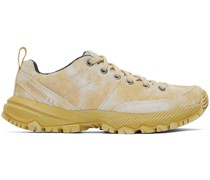 Off-White & Yellow MQM Ace FP Sneakers