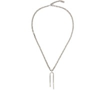 Silver U-Lock Necklace
