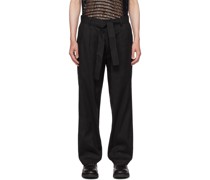 Black Tailored Trousers