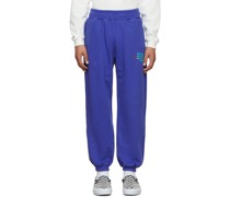 Blue College Logo Lounge Pants