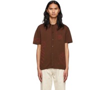 Brown Upside Down Shirt