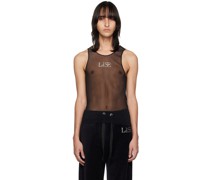 Black Crystal Logo Tank Top