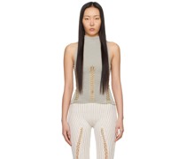SSENSE Exclusive Silver Slither Tank Top