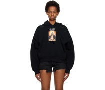 Black Die Hard Slouch Hoodie