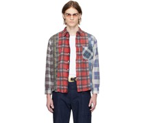 Multicolor 7 Cuts Reflection Shirt