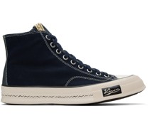 Navy Skagway Hi Patten Sneakers