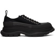 Black Slick Sneakers