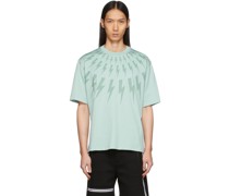 Green Signature Fair Isle Thunderbolt T-Shirt