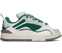 Off-White & Green Wave Pro Sneakers