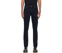 Black Lean Dean Slim Tapered Jeans