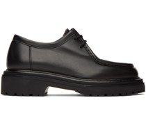 Black Leather Derbys