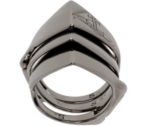 Gunmetal Knuckleduster Ring