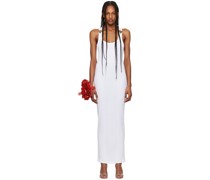 White 'The Strapped' Maxi Dress
