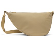 Beige Slouchy Banana Pouch