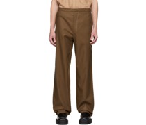 SSENSE Exclusive Brown Viet Trousers