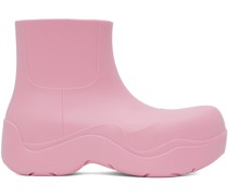 Pink Puddle Boots