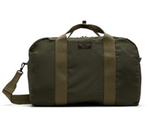 Green Nylon Canvas Utility Duffle Bag