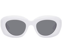White Portal Sunglasses
