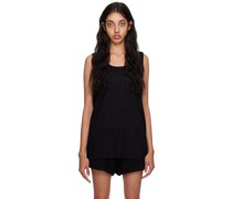 Black Relaxed Tank Top