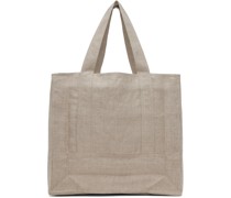 Beige Indre Tote