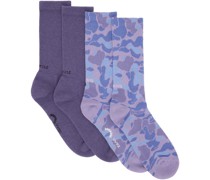 Two-Pack Purple Socks