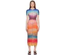 Multicolor Dark Side Of The Moon Maxi Dress
