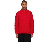 Red Crewneck Sweater