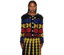 Black Rile Cardigan