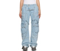Blue Harness Jeans