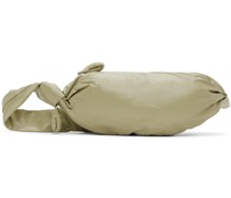 Taupe Small Soft Croissant Bag