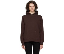 Brown Snaps Hoodie