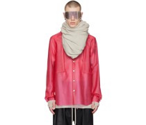 Pink Fogpocket Leather Jacket