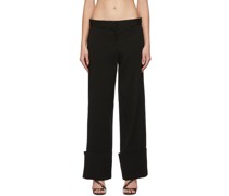 Black Henry Trousers