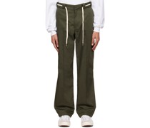 Khaki 'Le Pantalon Twill' Trousers
