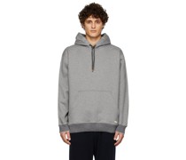 Grey Fleece Hoodie