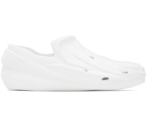 White Mono Sneakers