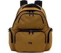Tan Canvas Backpack