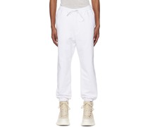 White Carryover Lounge Pants